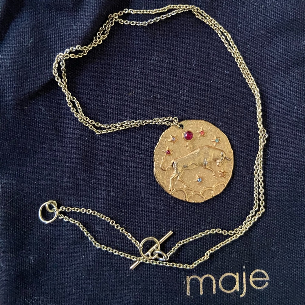 MAJE: Zodiac: Taurus Necklace